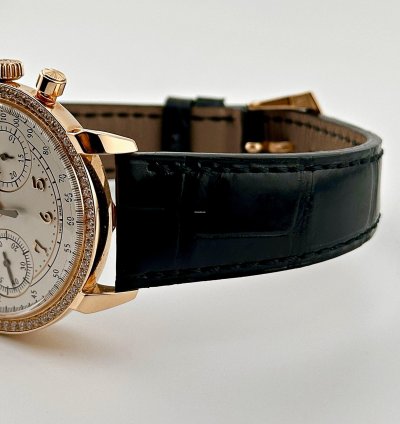 Patek Philippe Chronograph 7150 250r-001 Rose Gold Silver Dial 2022