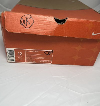 Vintage New Defects Size 12 2004 Nike Dunk High Villanova