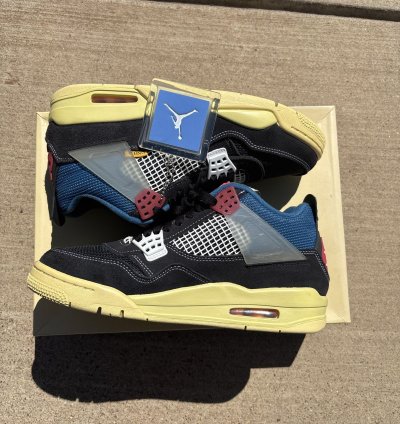 Union La Jordan 4 Off Noir