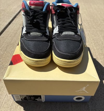 Union La Jordan 4 Off Noir