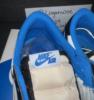 Jordan 1 Low Og Fragment Travis Scott