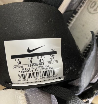 Used Nike Zoom Fly Off White Black Size 10us