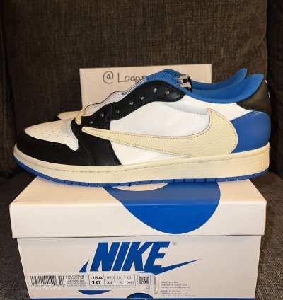 Jordan 1 Low Og Fragment Travis Scott