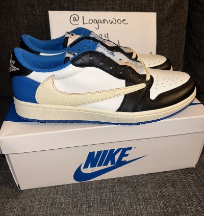 Jordan 1 Low Og Fragment Travis Scott