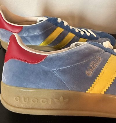 Adidas Gucci Gazelle Blue - 9