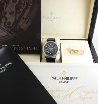 Patek Philippe Chronograph Blue Platinum