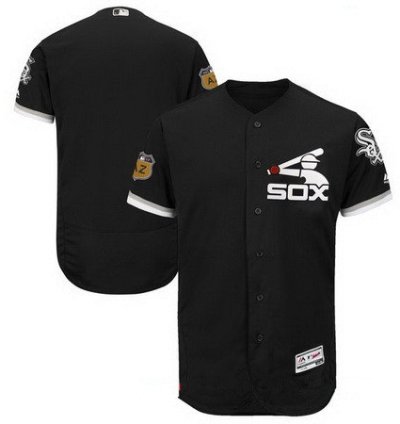 Chicago White Sox Majestic Black 2017 Spring Training Flex Base Stitched Mlb Custom Jersey