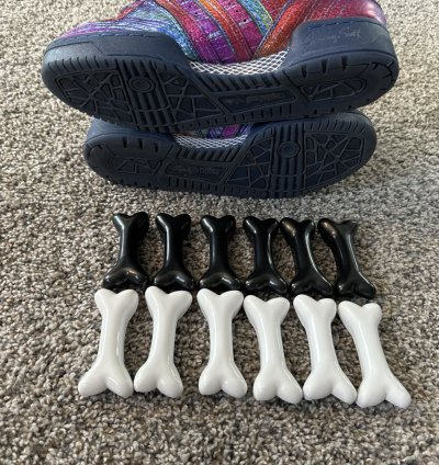 Adidas Jeremy Scott Rainbow Wings Bones Size 9 5 Rare