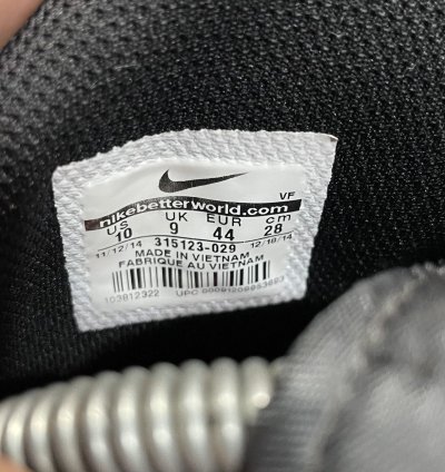 Vintage Nike Air Force 1 Bred Mid Chicago Bulls Leather