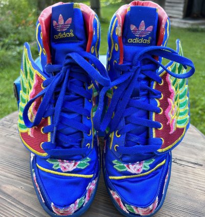 Adidas Jeremy Scott Wings Chinese New Year Sneakers Q21475