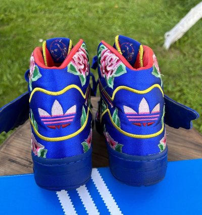 Adidas Jeremy Scott Wings Chinese New Year Sneakers Q21475