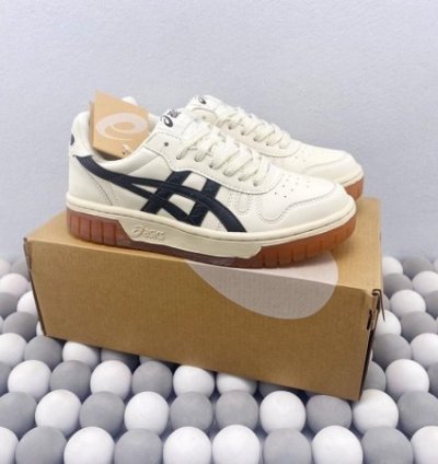 Onitsuka Tiger X Asiics Court Mz White Black Gum Sneakers