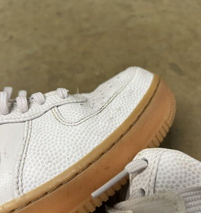 Vintage Nike Air Force 1 High Gum Bottom Utility Strap Shoes