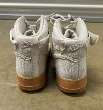 Vintage Nike Air Force 1 High Gum Bottom Utility Strap Shoes