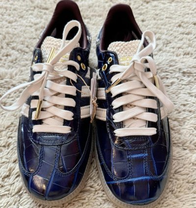 Adidas Originals By Wales Bonner Samba Navy
