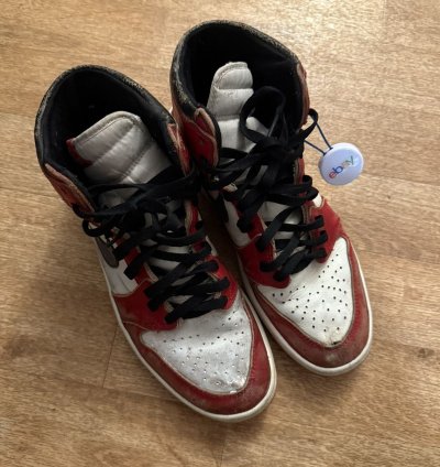 Vintage Nike Air Jordan 1 1985 Chicago Size 11