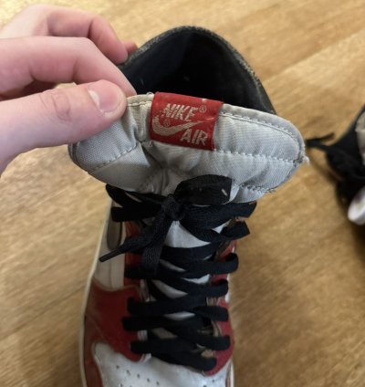 Vintage Nike Air Jordan 1 1985 Chicago Size 11