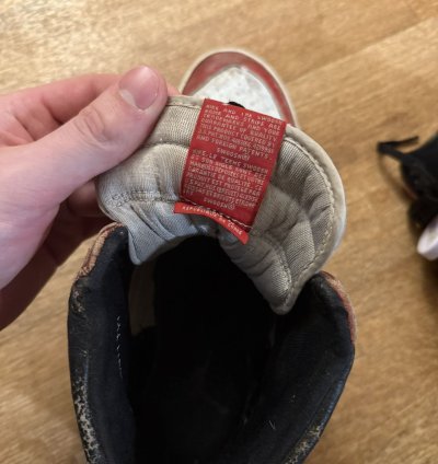 Vintage Nike Air Jordan 1 1985 Chicago Size 11