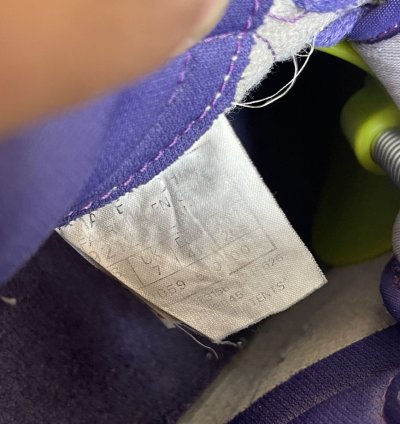 Vintage Nike Air Force 1 High Purple 1993