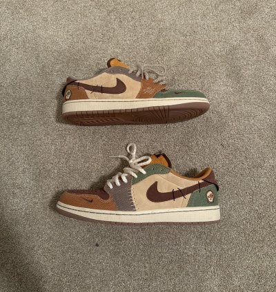 Jordan 1 Low Voodoo
