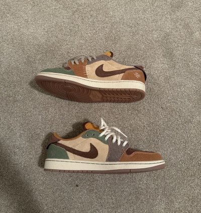 Jordan 1 Low Voodoo