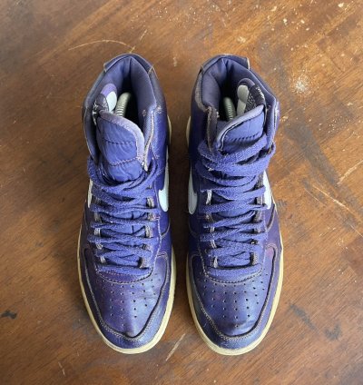 Vintage Nike Air Force 1 High Purple 1993