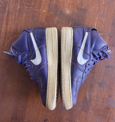 Vintage Nike Air Force 1 High Purple 1993