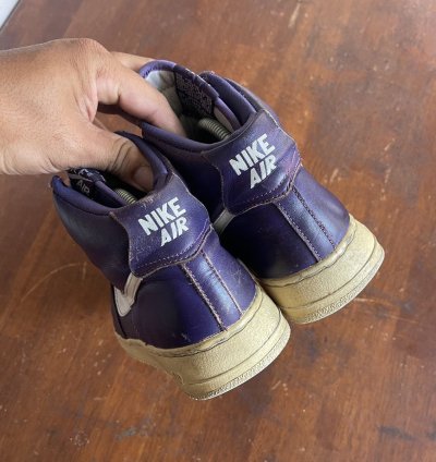 Vintage Nike Air Force 1 High Purple 1993
