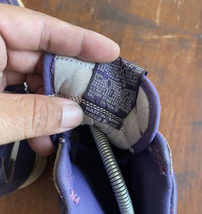 Vintage Nike Air Force 1 High Purple 1993