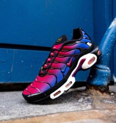 Patta X Fc Barcelona X Nike Air Max Plus Purple Blue Running Shoes