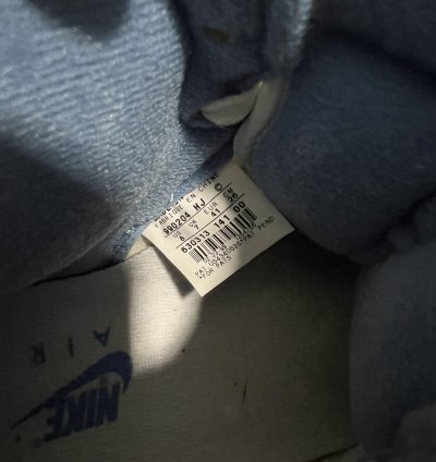 Vintage Nike Air Force 1 High White Colombia Blue 2001
