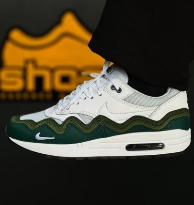 Patta X Nike Air Max 1 Concept Green White Running Shoes
