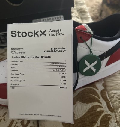 Jordan 1 Retro Low Golf Chicago