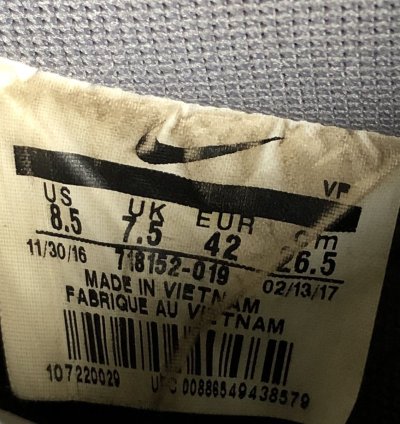 Vintage Nike Air Force 1 Low 07 Lv8 Iridescent Shoes