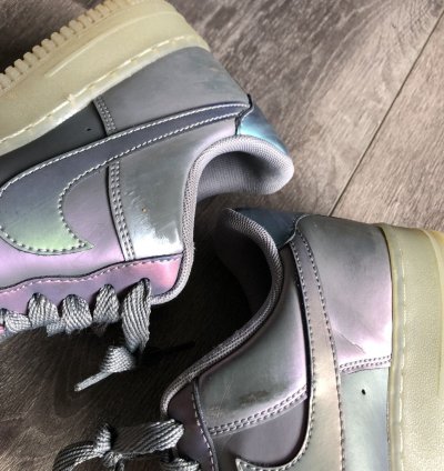 Vintage Nike Air Force 1 Low 07 Lv8 Iridescent Shoes