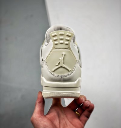 Nike Air Jordan 4 White Gold