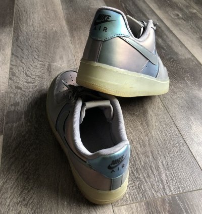 Vintage Nike Air Force 1 Low 07 Lv8 Iridescent Shoes