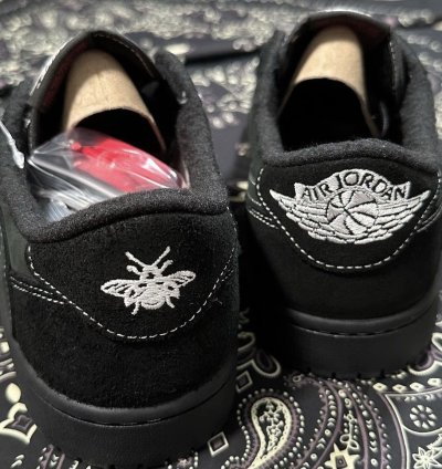 Jordan 1 Retro Low Og Sp Travis Scott Black Phantom