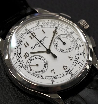 Patek Philippe Chronograph Complications Chronograph 5170g White Gold