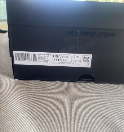 Jordan 1 Retro Low Og Sp Travis Scott Black Phantom