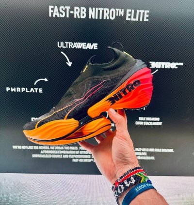 Pum A Fast Rb Nitro Elite Black Running Shoes
