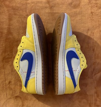 Jordan 1 Retro Low Og Sp Travis Scott Canary
