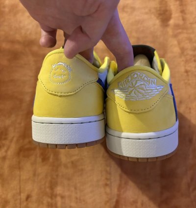 Jordan 1 Retro Low Og Sp Travis Scott Canary