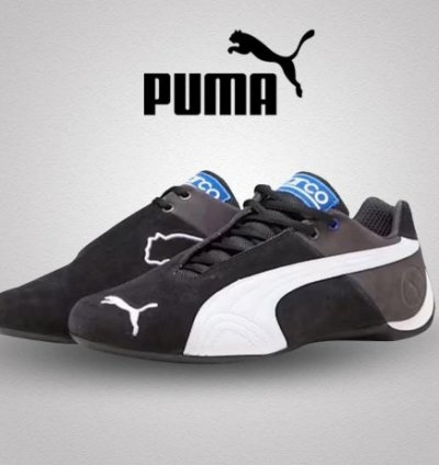 Pum A Future Cat Sparco Black White Sneakers
