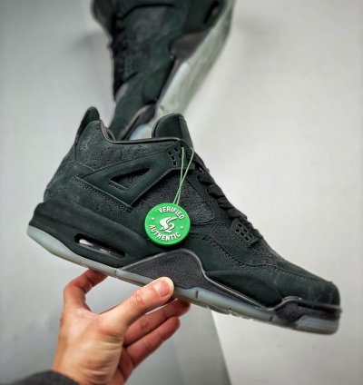 Nike Air Jordan 4 X Kaws Black 930155-001