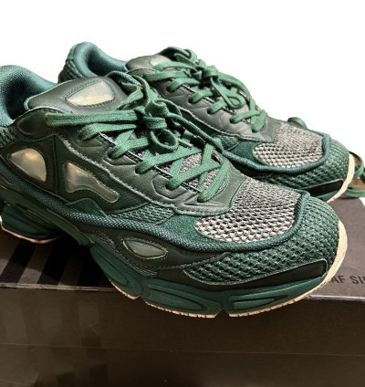 Adidas Raf Simons Ozweego 2 Dark Green Clear Pink