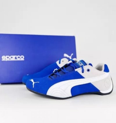 Pum A Future Cat Sparco Blue White Sneakers