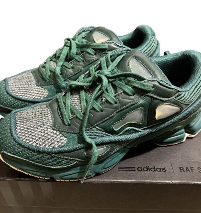 Adidas Raf Simons Ozweego 2 Dark Green Clear Pink