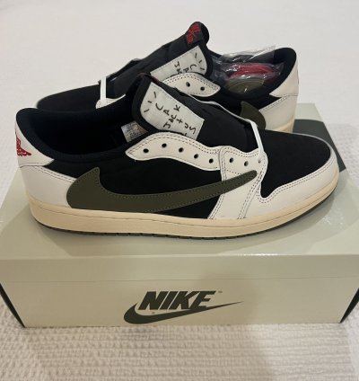 Jordan 1 Retro Low Og Sp Travis Scott Olive