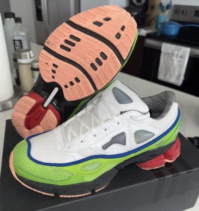 Adidas Raf Simons Ozweego 2 White Green 8 B24073